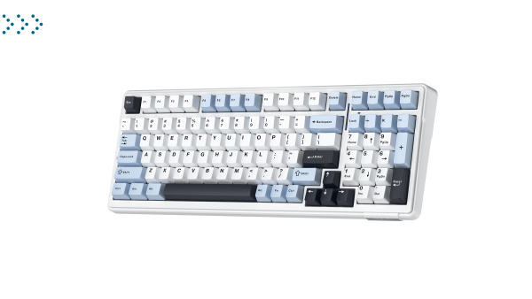 Клавиатуры AULA F99 White-Blue-Dark Purple Light Green Switches